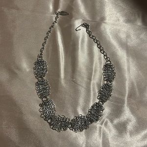 Whiting and davis silver and lace 16”